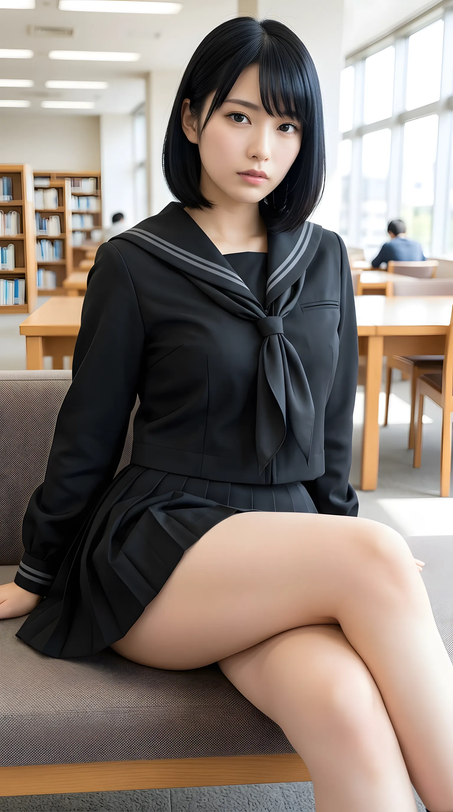 脚組み 煽り 最高のフェチショット 023
