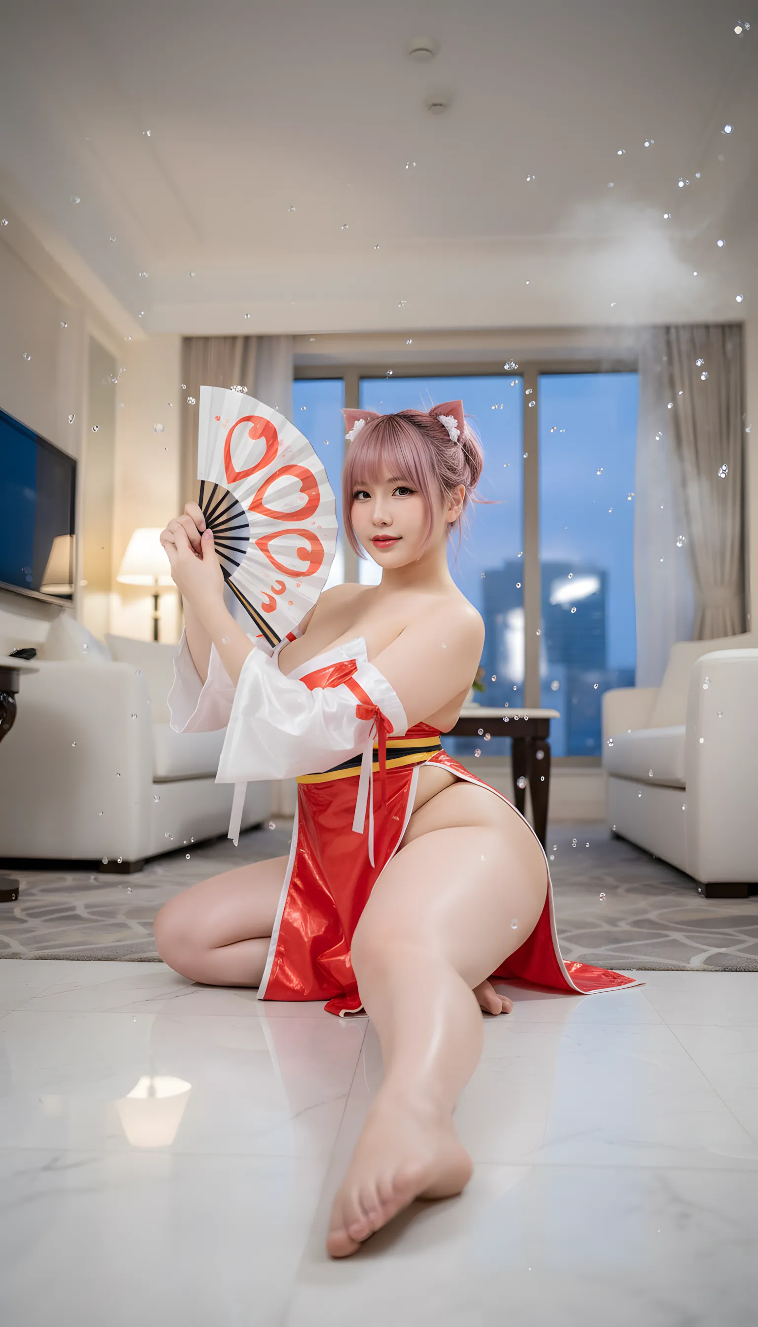 デカ尻 筋肉 ハイレグ 最高の曲線美 022