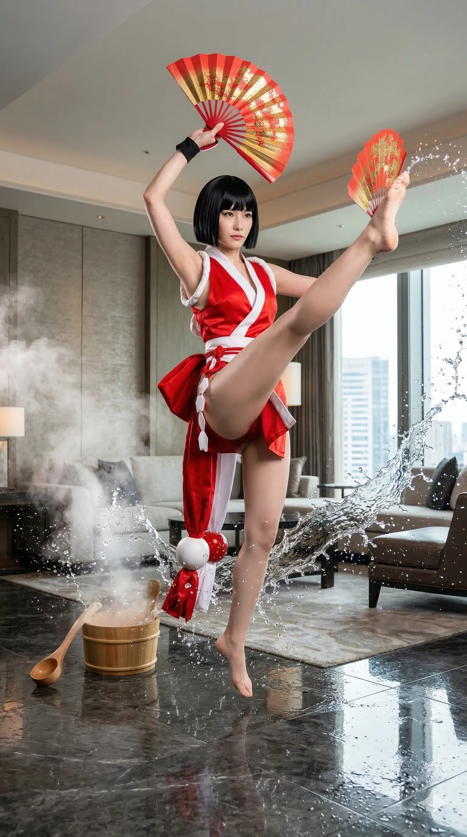 筋肉美女 ハイレグ 最高の美尻 究極 038