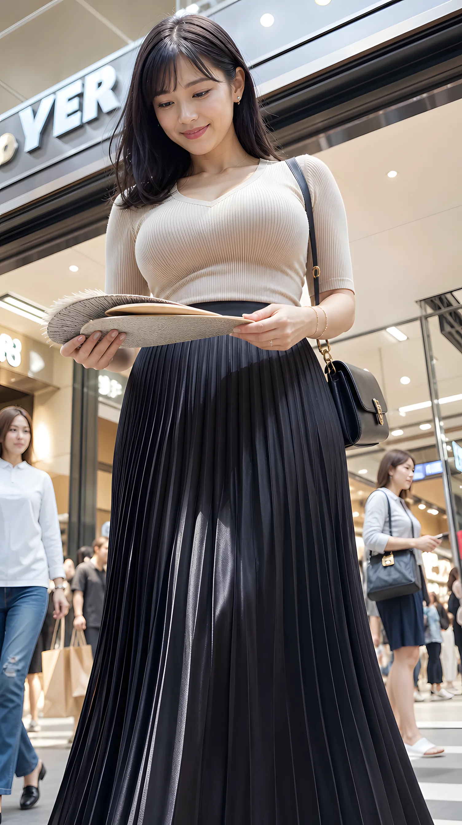 ミニスカート 最高の食い込みエンド 022