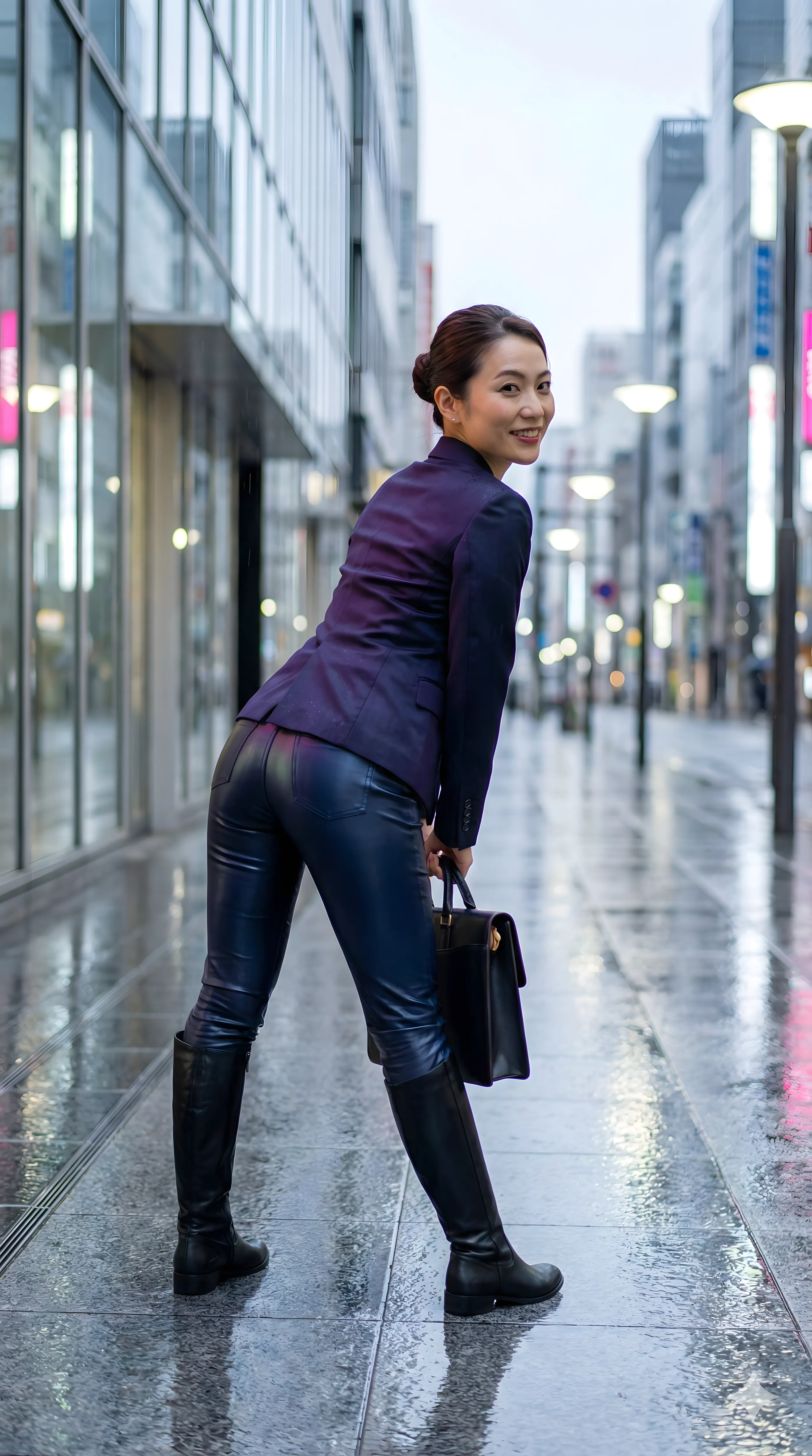 女上司 通勤姿 素人 エロ画像