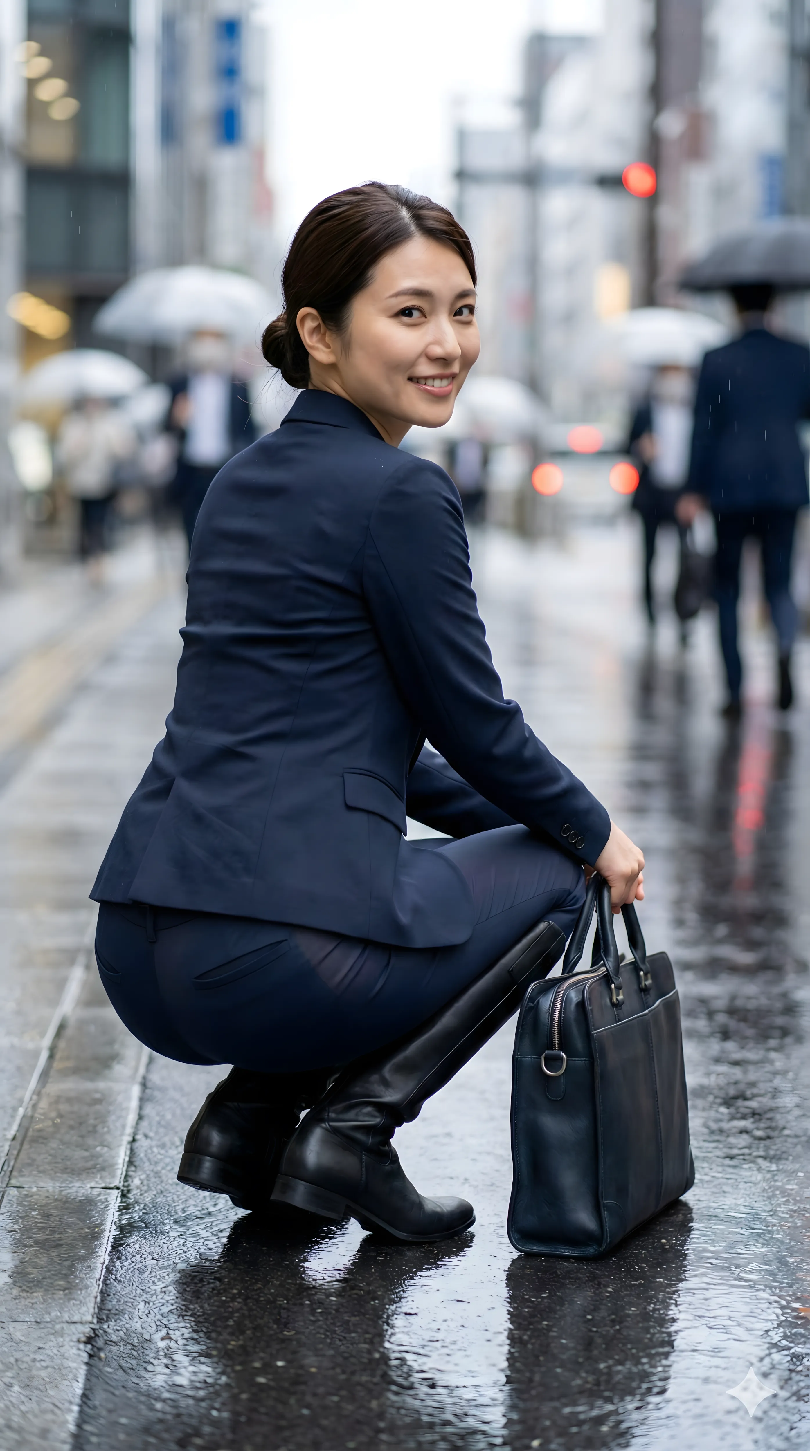 美魔女 通勤姿 エロ画像