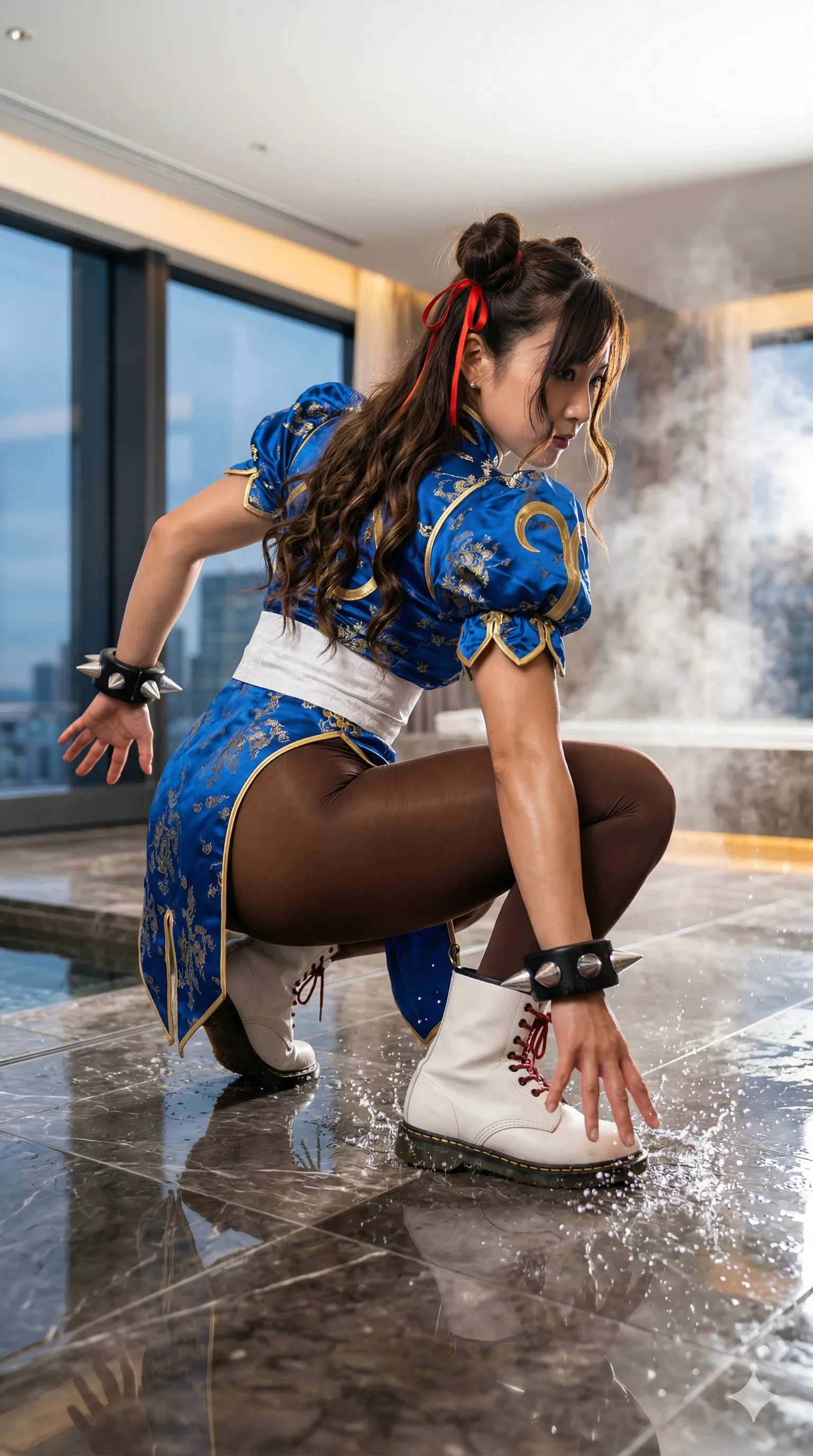 太もも 筋肉美 煽りアングル フェチ 010