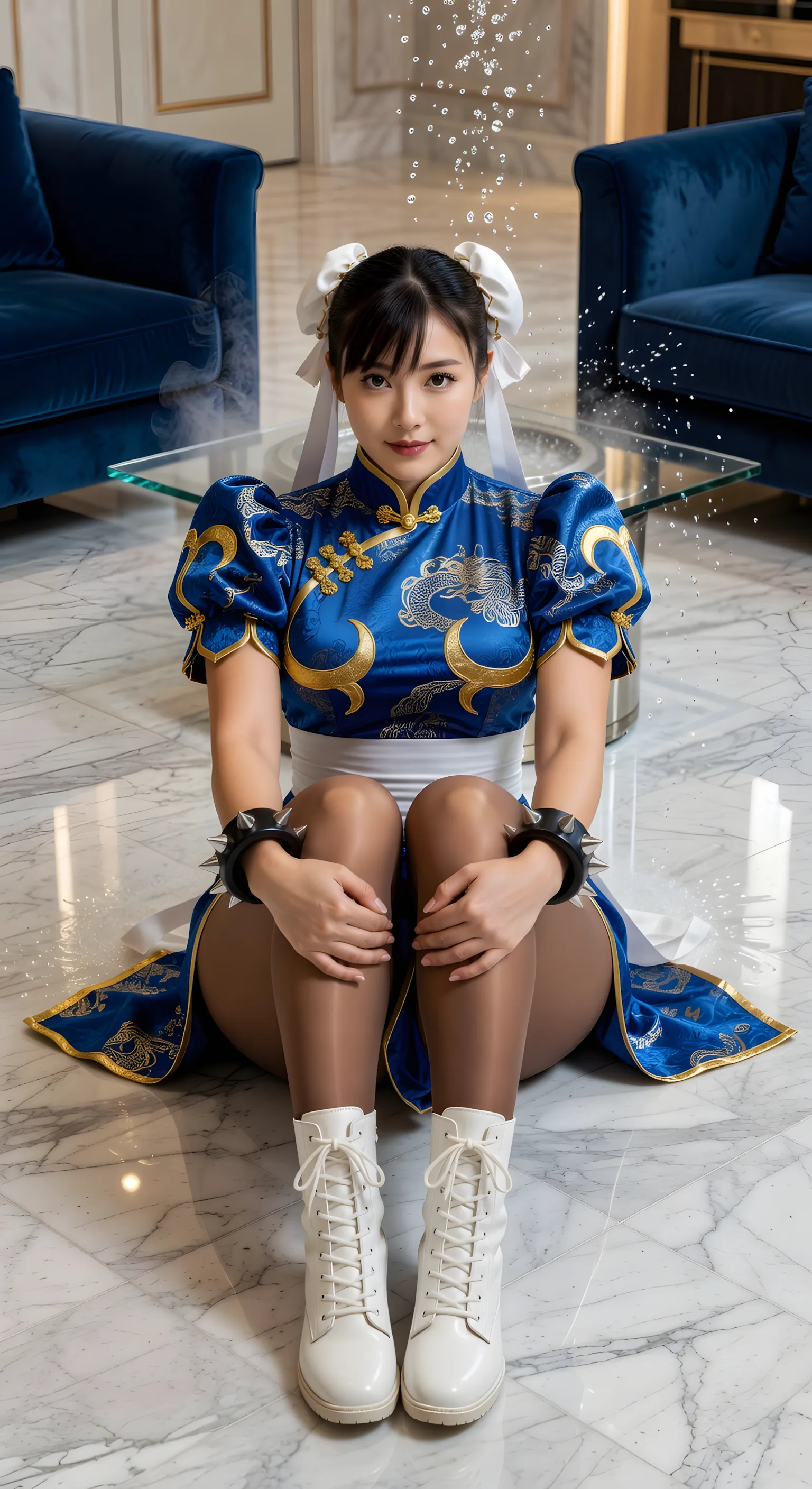 春麗 コスプレ 最高の誘惑 尻 033