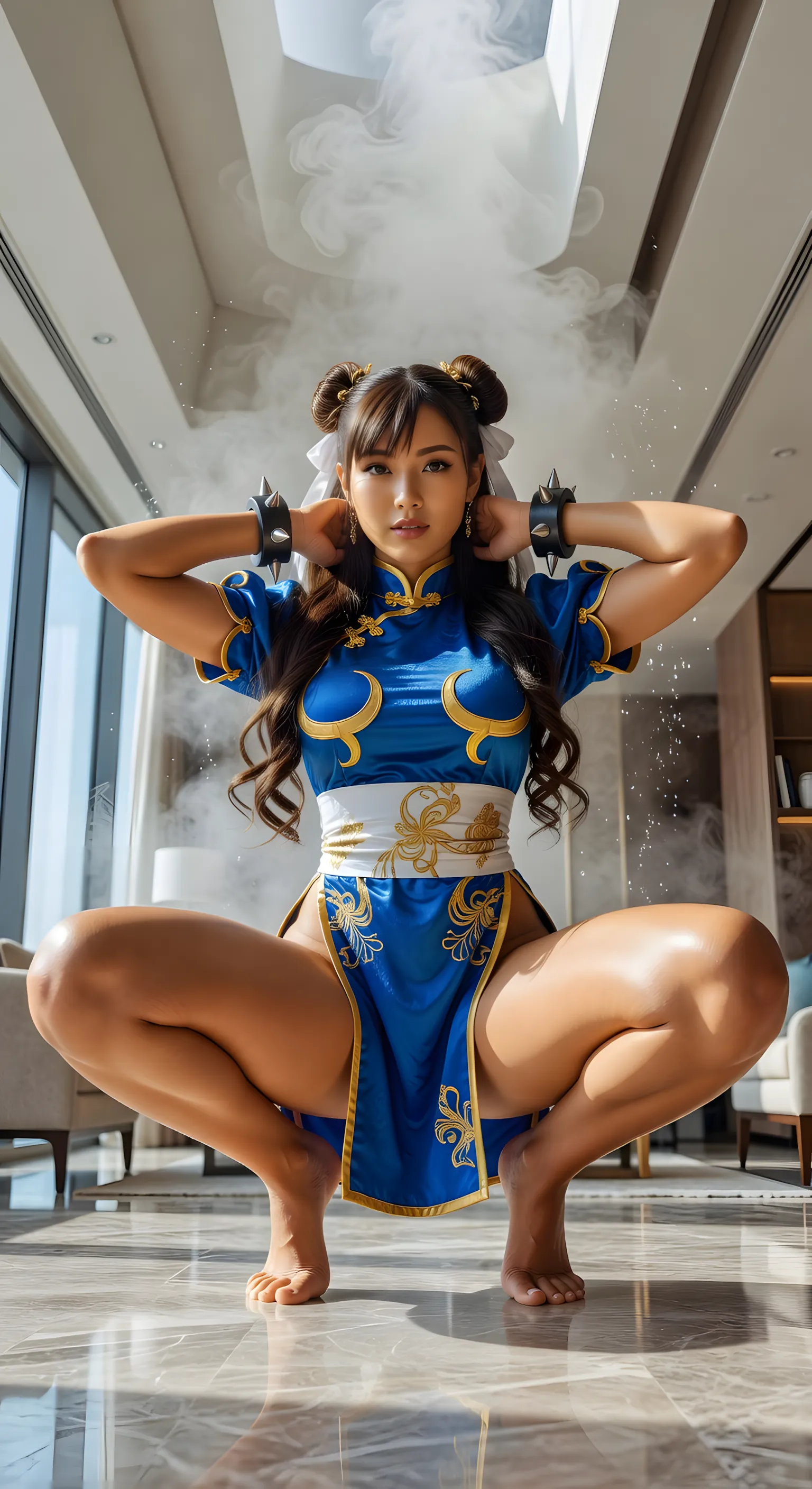 チャイナドレス 最高の曲線美 煽り 034