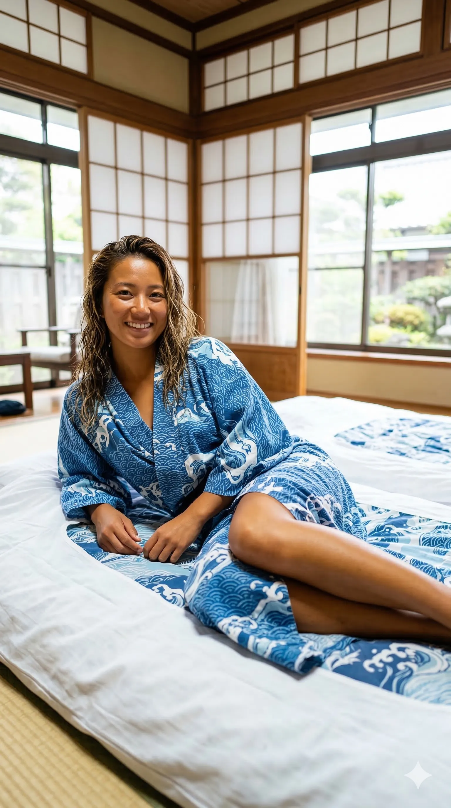 浴衣 膝立ち 艶やかな誘惑 006