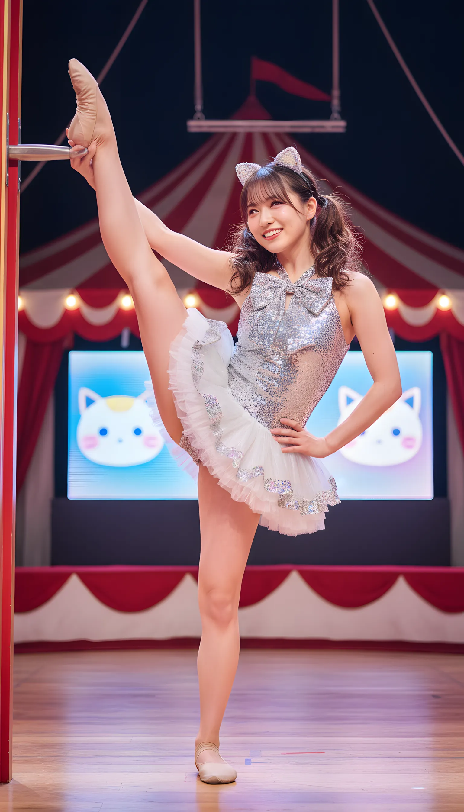 アイドル 脚フェチ 絶対領域 ミニスカ 004