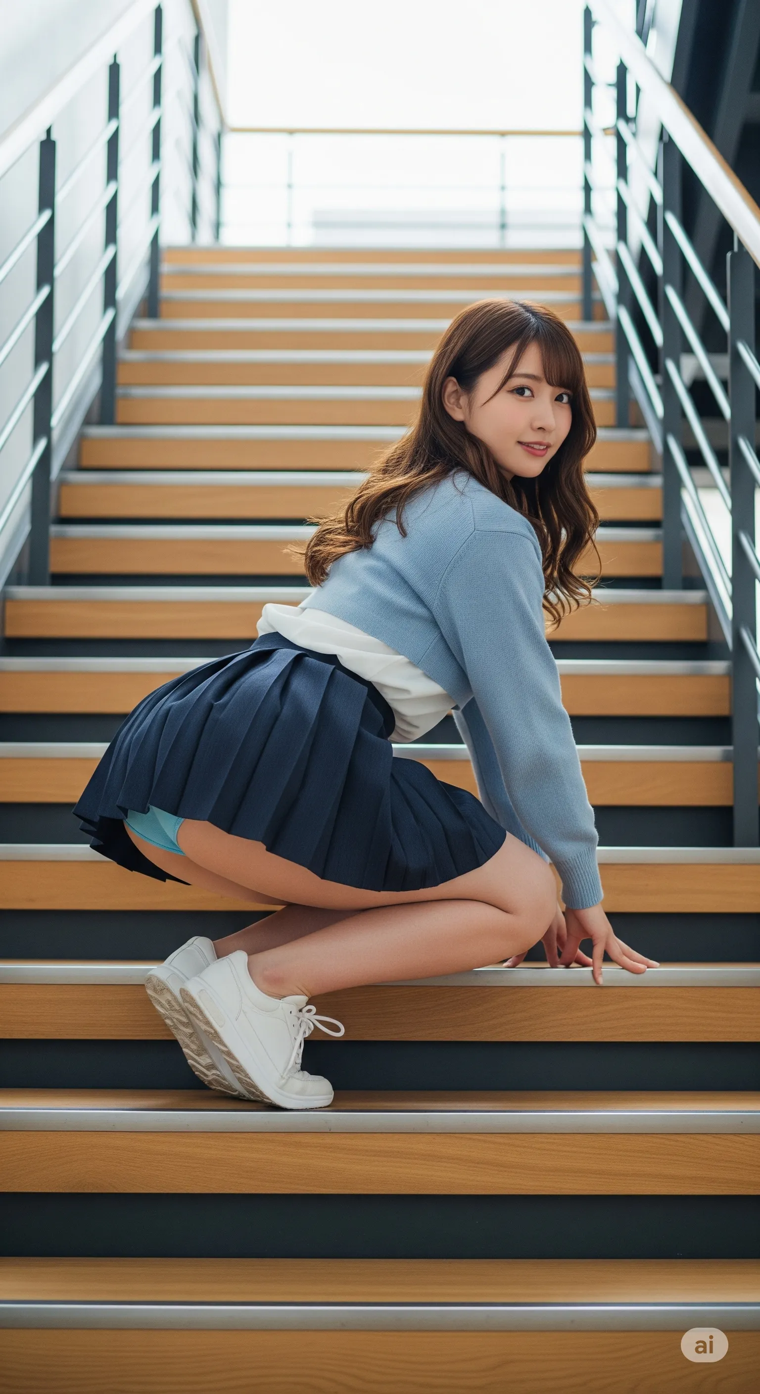 自然体の後ろ姿が映える美尻