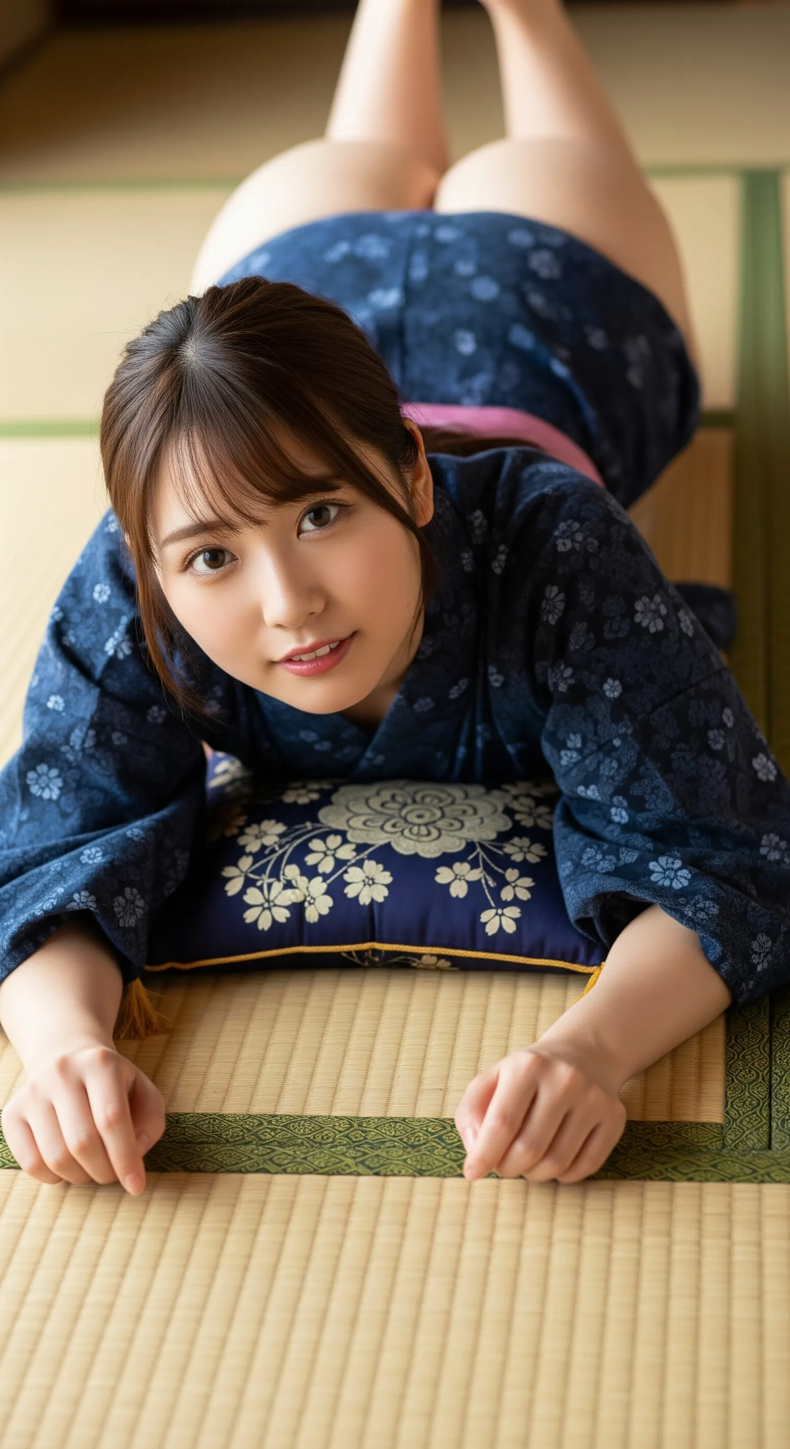 Tシャツ一枚で寝転がる究極の部屋着エロス グラビア