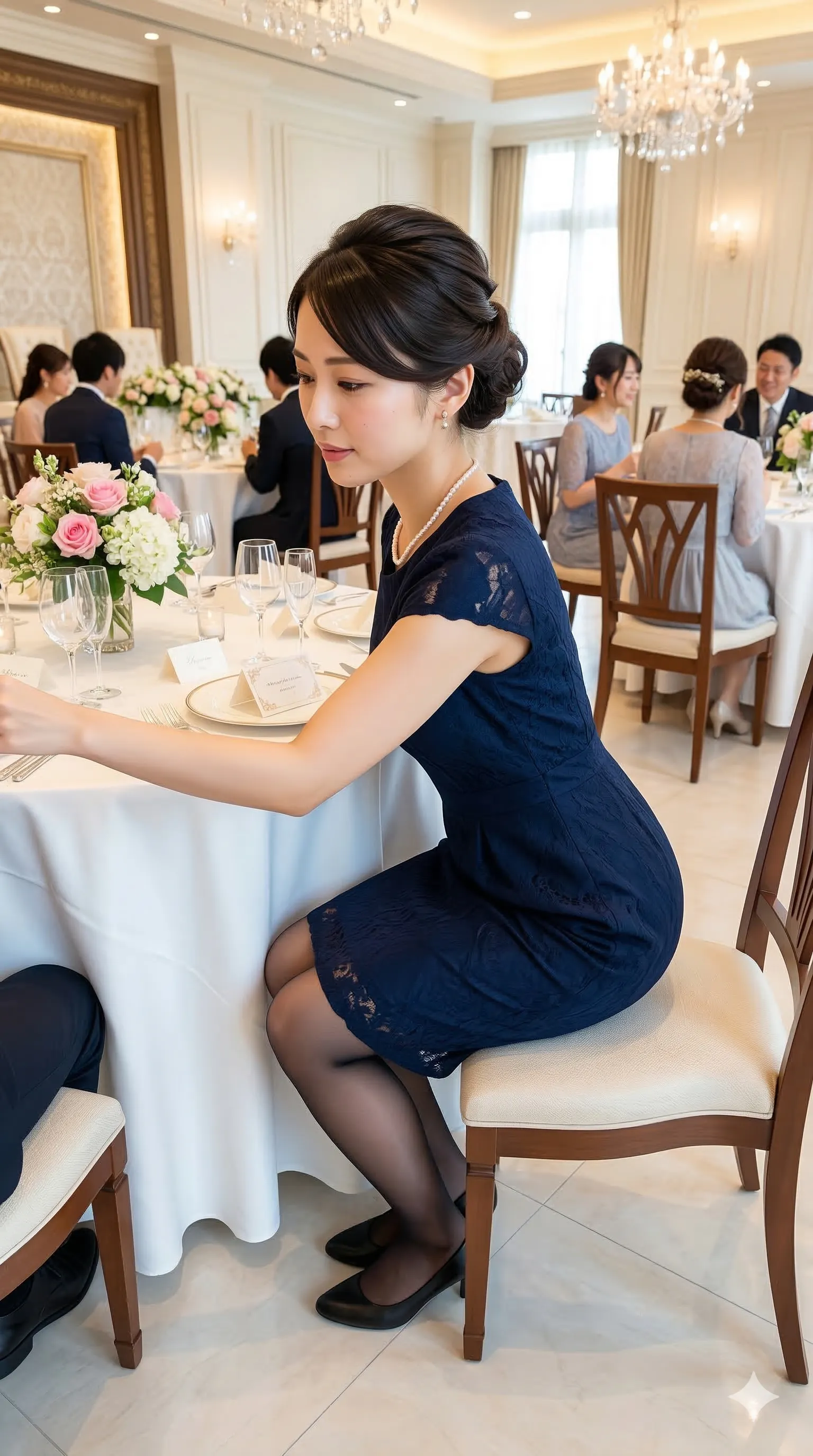 ドレス 尻のボリューム 最高の肉感 025